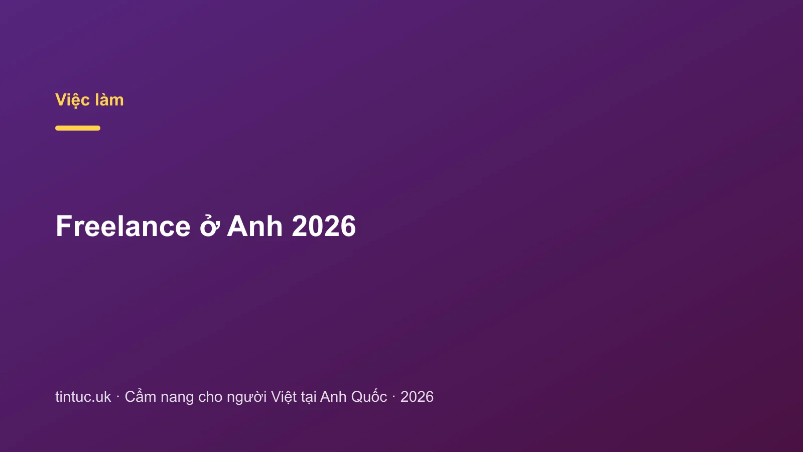 Freelance ở Anh 2026