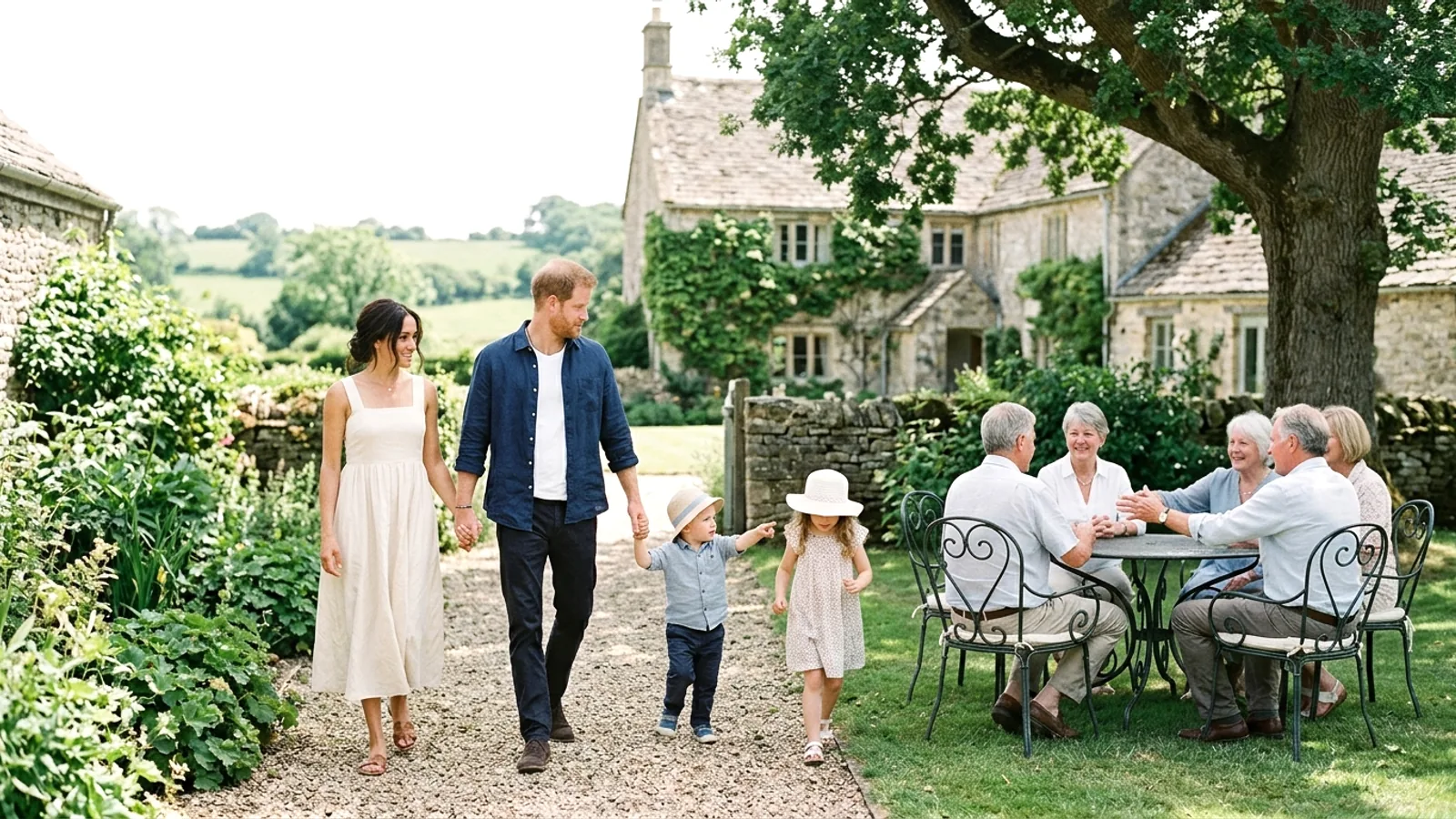 Hoàng tử Harry đoàn tụ gia đình tại Anh: Meghan và các con sẽ tham gia sự kiện riêng tư